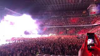 Cesare Cremonini  50 special live San Siro Milano tour stadi 2018 [upl. by Nwadahs198]