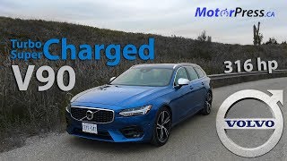 2019 Volvo V90 T6 AWD RDesign  Review [upl. by Morton]