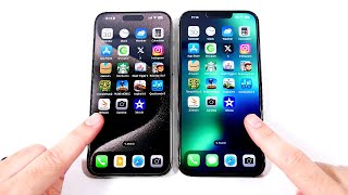 iPhone 15 Pro Max vs iPhone 13 Pro Max Speed Test [upl. by Luke]