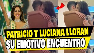 LUCIANA FUSTER Y PATRICIO PARODI ASI FUE SU EMOTIVO ENCUENTRO DESPUES DE MESES [upl. by Aloin]