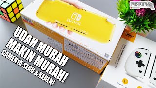 BELI KONSOL GAME VERSI MURAH YANG MAKIN MURAH  Nintendo Switch Lite amp Controller Omelet Gaming [upl. by Joselyn355]