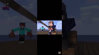 Minecraft Azuya Surya Youtuber Indonesia Raft Survival Animasi Full [upl. by Vladamar]