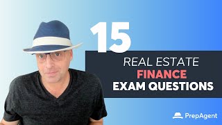 15 Finance Questions on the Real Estate Exam 2023 [upl. by Aytnahs81]