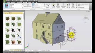 DATAflor CAD  Version12  Landschaftsobjekte [upl. by Gall]