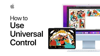 How to use Universal Control on Mac and iPad  Apple Support [upl. by Decker]