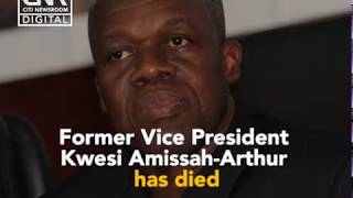 Former Vice President Kwesi AmissahArthur passes on [upl. by Palm198]