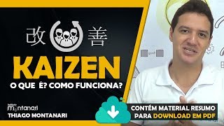 Kaizen o que é o Kaizen Como funciona o Kaizen [upl. by Mariann]