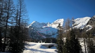 Skitour Rossarsch 2205m Brunsteiner Kar Warscheneck Stock [upl. by Atinot]