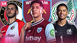 Edson LA MÁQUINA de West Ham Te Kloese pone a Santi en Champions Talavera vuelve al TRI Liga MX [upl. by Justino553]