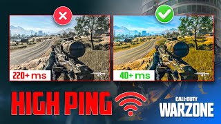 How to Fix High Ping in COD Warzone on PC StepbyStep Guide [upl. by Stuart]