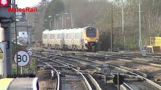 Basingstoke Station passenger services 8th December 2023 [upl. by Inanuah]