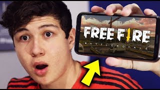 JUEGO FREE FIRE Y GANO MI PRIMERA PARTIDA EPICO FREE FIRE BATTLE ROYALE [upl. by Gavette]