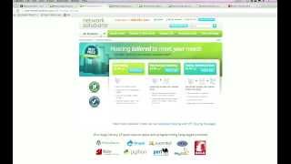 Network Solutions Web Hosting Review  TBWHS [upl. by Enymsaj879]