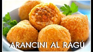 ARANCINI AL RAGÚ ♥ [upl. by Abagael372]