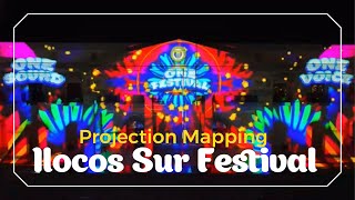 Projection Mapping for Ilocos Sur Festival [upl. by Mendel116]