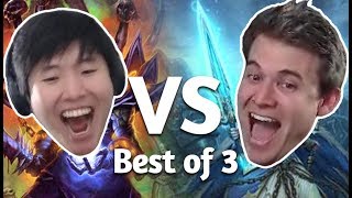 Hearthstone Kibler VS Disguised Toast Best of 3 Meme Mastery [upl. by Fleur]