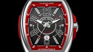 Franck Muller Vanguard Racing Black Dial Red [upl. by Iclek]