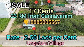 Land for Sale in VillageUnguturu23 KM from Gannavaram17 CentsRate 25 Lacs per cent🤙 8885005567 [upl. by Greenwell]