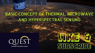 BASIC CONCEPT OF THERMALMICROWAVE AND HYPERSPECTRAL SENSING [upl. by Iur577]