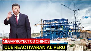 🚀 9 IMPORTANTES MEGA PROYECTOS CHINOS QUE CAMBIARAN EL PERU 🇵🇪 [upl. by Mcnamee637]