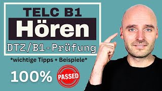 Hörverstehen B1 So schaffst du die TELC DTZ B1Prüfung [upl. by Eelarak591]