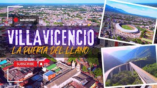 🇨🇴 ¡Descubre VILLAVICENCIO 🏞️ Recorrido Aereo por la Puerta del llano Colombia dji villavicencio [upl. by Okoy]