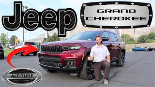 2023 Jeep Grand Cherokee L Altitude Looks Badass And Its Affordable [upl. by Dnob]