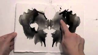 Inkblot  basic single fold BampW  Part 2 [upl. by Andeee170]