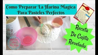 Receta Casera De Harina De Caja Para Pasteles PerfectosMagic Mix Cake [upl. by Bhayani769]