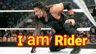 I am Rider  Satisfya Song 🔥Roman Reigns song [upl. by Christabel]