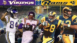 The Greatest Show On Turfs Electric Playoff Debut Vikings vs Rams 1999 NFC DIV  Vault [upl. by Ttimme]