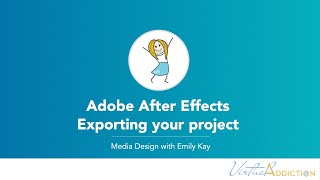 Adobe After Effects  Exporting using the render queue and Adobe Media Encoder [upl. by Aikit697]