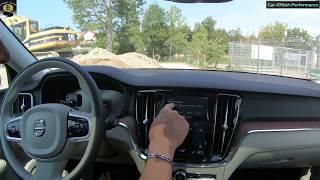 New Volvo V60 Systemvideo Sensus Bedienbarkeit System Test Funktionen [upl. by Ainattirb]