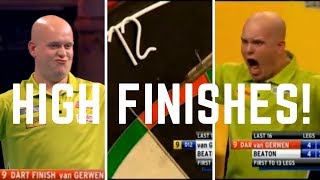 WORLD MATCHPLAY Michael van Gerwen High Finishes 100 🎯 9 Darter MVG best of [upl. by Eldwin594]