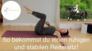 So bekommst du einen ruhigen und stabilen Reitersitz [upl. by Yevre]