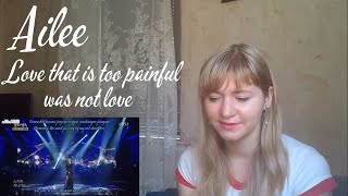 Ailee  Love that is too painful was not love Live Reaction [upl. by Rives]