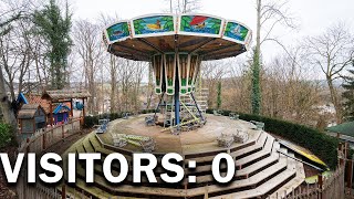 Sneaking Inside an Abandoned Theme Park [upl. by Ocihc]