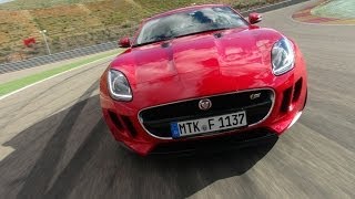 2015 Jaguar FType R Coupe Racetrack Review [upl. by Najib]