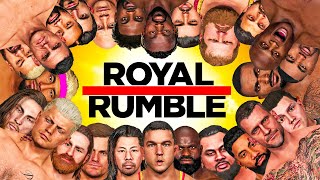 How The Mens Royal Rumble Should Be Booked [upl. by Champ]