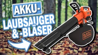 Beste AKKU LAUBBLÄSER amp SAUGER  Top 3 Akku Laubsauger amp bläser 2023 [upl. by Delila]