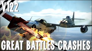 Realistic Airplane Crashes amp Shootdowns V122  IL2 Sturmovik Flight Sim Crashes [upl. by Madson]