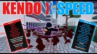 Type Soul The BEST HYBRID Kendo amp Speed Build [upl. by Azil]