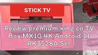 Review premiumkingco TV Box MX10 4K Android 11 RK3528A Set Top Box 5G WIFSmart Media Player Netfl [upl. by Eibbob]