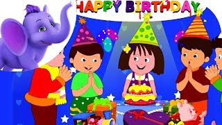 Its Your Happy Birthday  Nursery Rhyme with Karaoke [upl. by Arch]