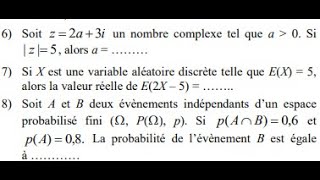 Texte modèle 2024 Question de cours [upl. by Hedi]