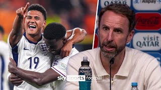 Gareth Southgate REACTS to Englands win and facing Spain in Euro 2024 final 🏆 [upl. by Teplitz47]