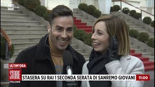 Federico Angelucci racconta il suo Sanremo Giovani  Storie italiane 21122018 [upl. by Eellac]