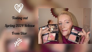 NEW MAKEUP  DIOR Spring 2024  on my 47yr old skin Dior [upl. by Piotr]