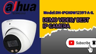 ModelDHIPCHDW1239TAIL Dahua 2MP IP CAMERA VIEWS DEMO VIDEO [upl. by Aimee64]