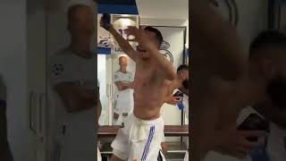 Real Madrids dressing room celebrations 🎉🎉🎉 [upl. by Naivad737]